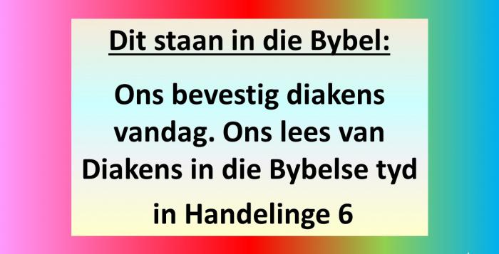 Dit staan in die Bybel boodskappies