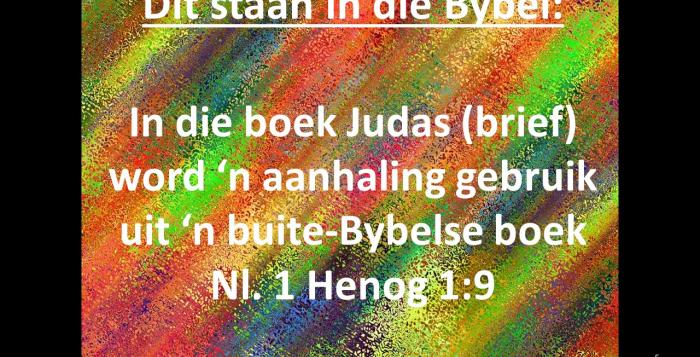 Dit staan in die Bybel boodskappies